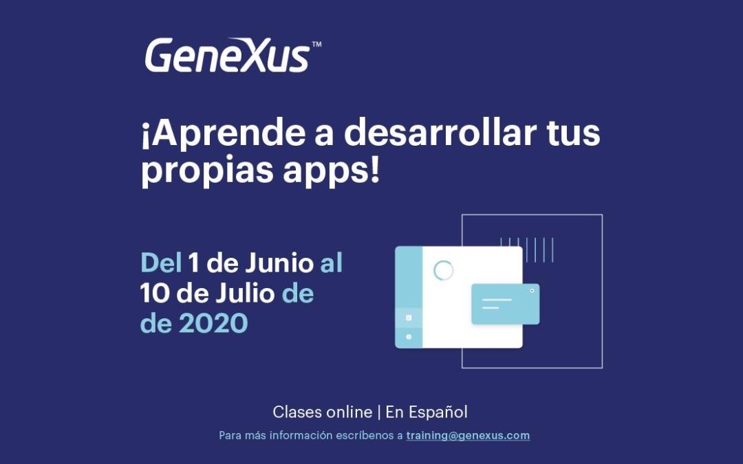 ¿Quieres aprender a programarcon #Genexus?